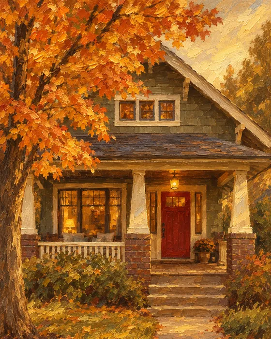 The house on Maple